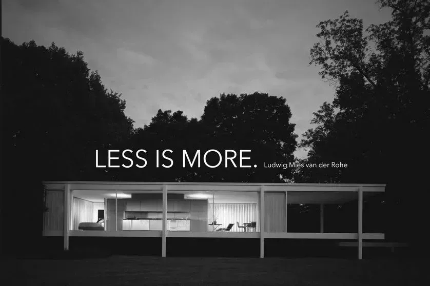 “Less is more” 網(wǎng)頁設(shè)計(jì)中的極簡風(fēng)格設(shè)計(jì)法你知道嗎？